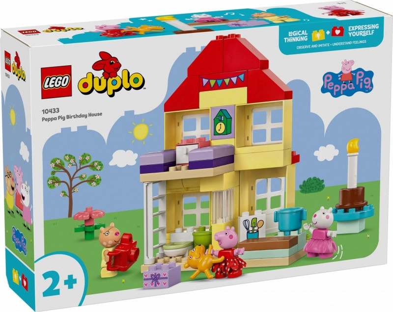 LEGO® DUPLO 10433 Prasátko Peppa a narozeninový dům