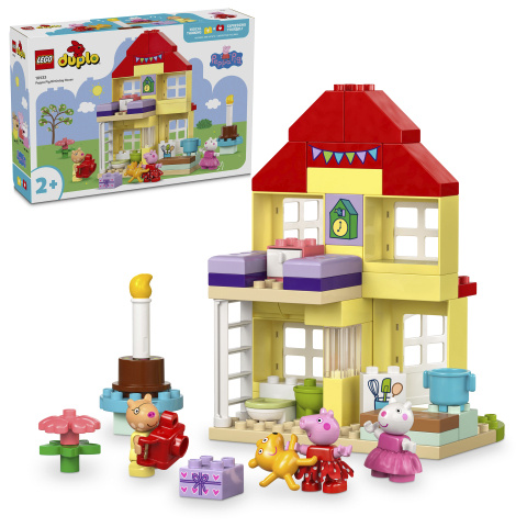 LEGO® DUPLO 10433 Prasátko Peppa a narozeninový dům