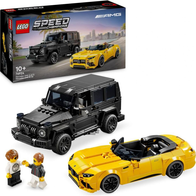 LEGO Speed Champions 76924 Mercedes-AMG G 63 a Mercedes-AMG SL 63