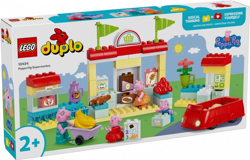 LEGO® DUPLO 10434 Prasátko Peppa a supermarket