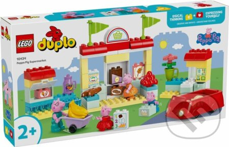LEGO® DUPLO 10434 Prasátko Peppa a supermarket