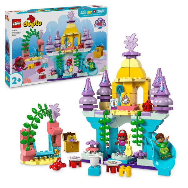 LEGO® DUPLO Disney 10435 Arielin kouzelný podmořský palác