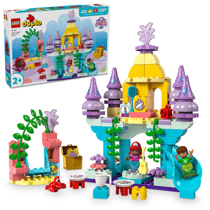 LEGO® DUPLO Disney 10435 Arielin kouzelný podmořský palác