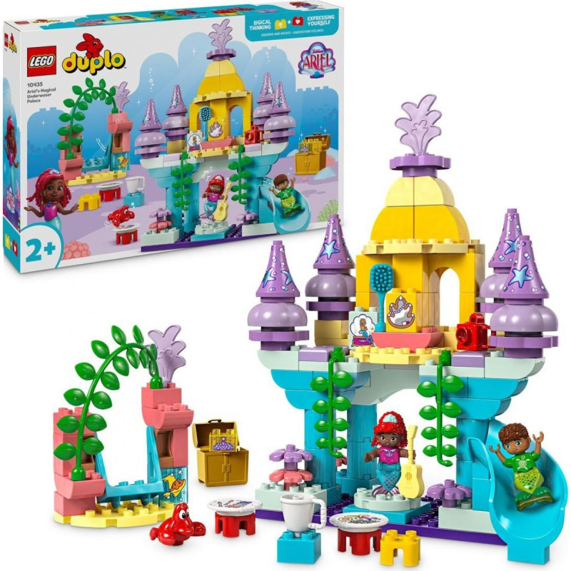 LEGO® DUPLO Disney 10435 Arielin kouzelný podmořský palác