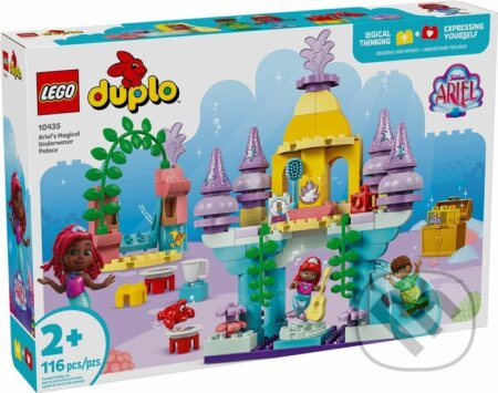 LEGO® DUPLO Disney 10435 Arielin kouzelný podmořský palác