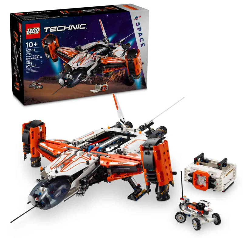 LEGO® Technic 42181 Těžký orbitální transportér LT81
