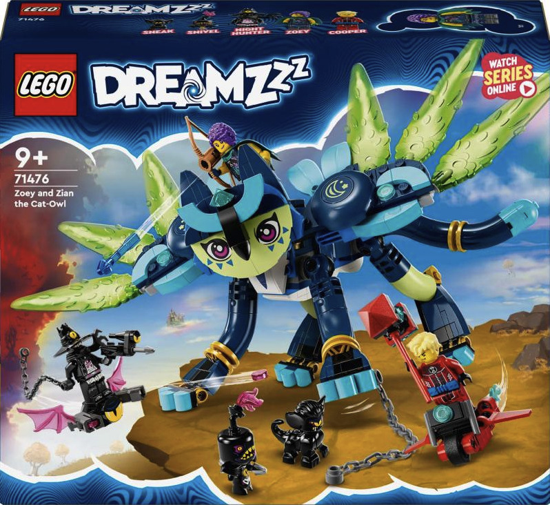 LEGO® DREAMZzz™ 71476 Zoey a kočkosova Zian