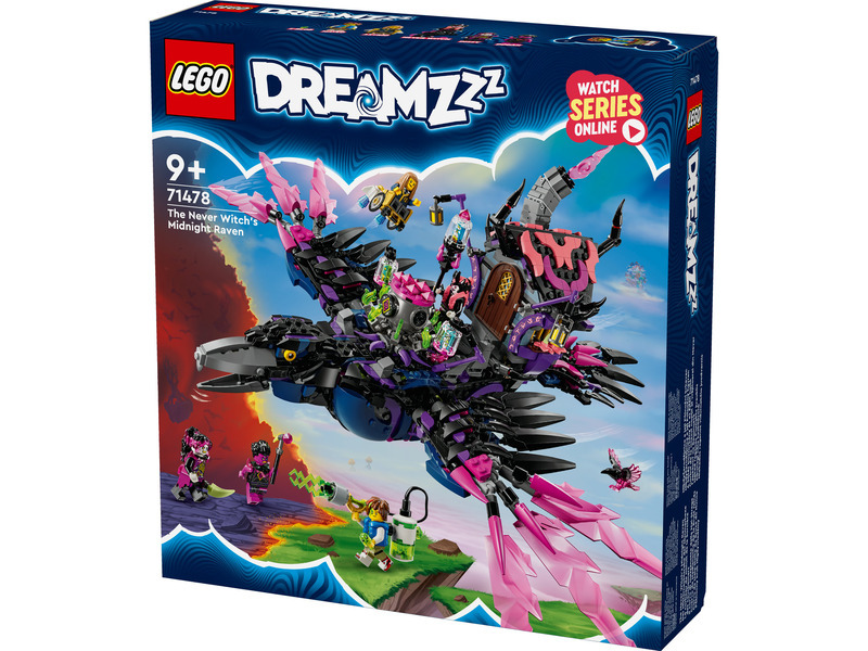 LEGO DREAMZzz 71478 Nikdyčarodějnice a její Půlnoční krkavec
