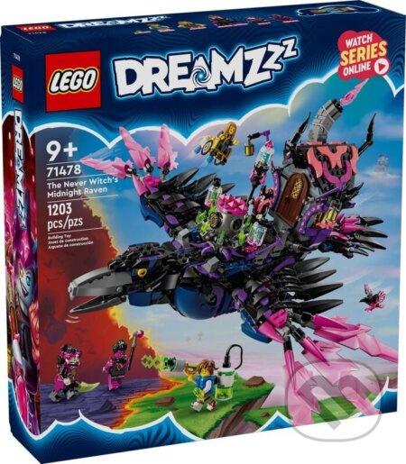 LEGO DREAMZzz 71478 Nikdyčarodějnice a její Půlnoční krkavec