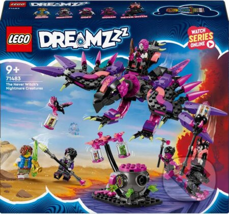 LEGO DREAMZzz 71483 Nikdyčarodějnice a její stvoření z noční můry