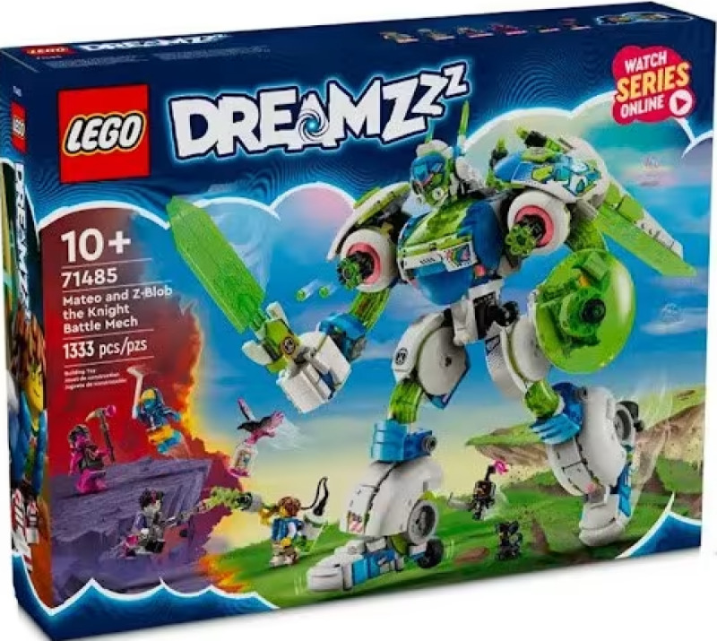 LEGO DREAMZzz 71485 Mateo a rytířský bojový robot Z-Flek