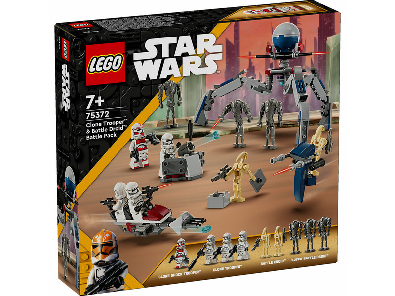 LEGO® Star Wars™ 75372 Bitevní balíček klonového vojáka a bitevního droida