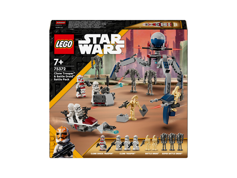 LEGO® Star Wars™ 75372 Bitevní balíček klonového vojáka a bitevního droida