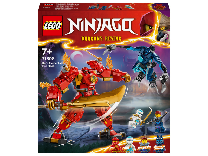 LEGO® NINJAGO® 71808 Kaiův živelný ohnivý robot