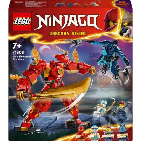 LEGO® NINJAGO® 71808 Kaiův živelný ohnivý robot