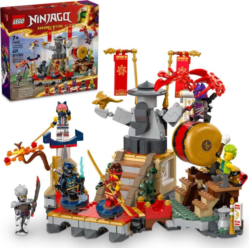 LEGO® NINJAGO 71818 Turnajová bitevní aréna