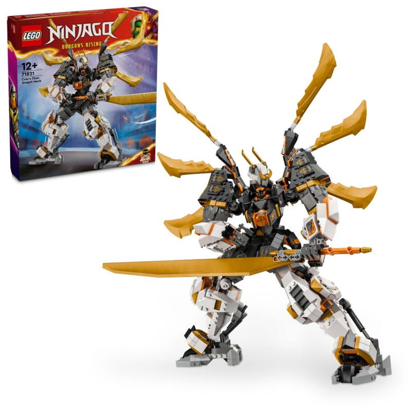 LEGO® NINJAGO 71821 Coleův titanový dračí oblek