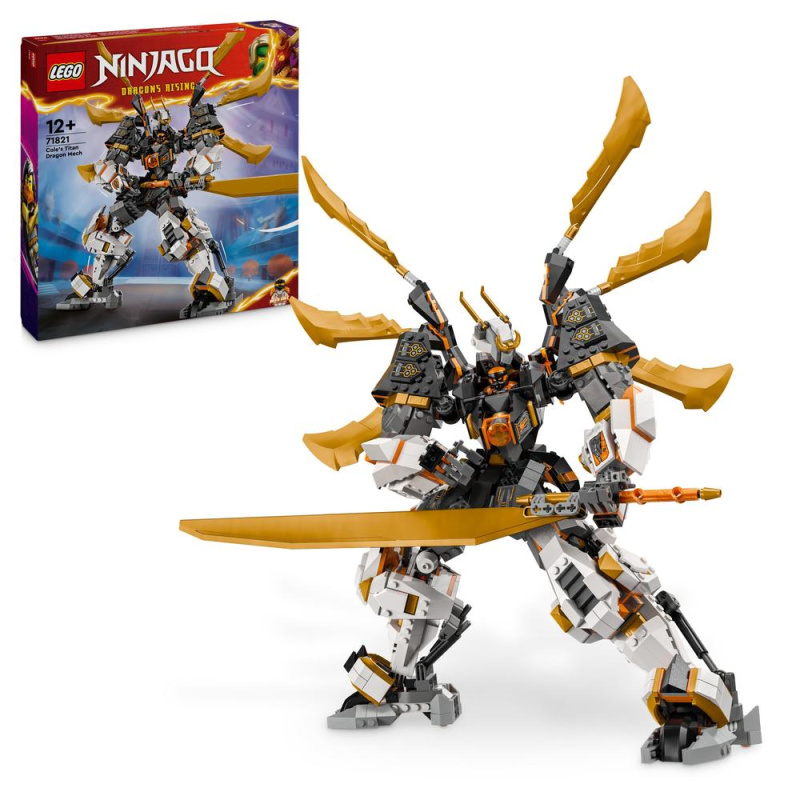 LEGO® NINJAGO 71821 Coleův titanový dračí oblek
