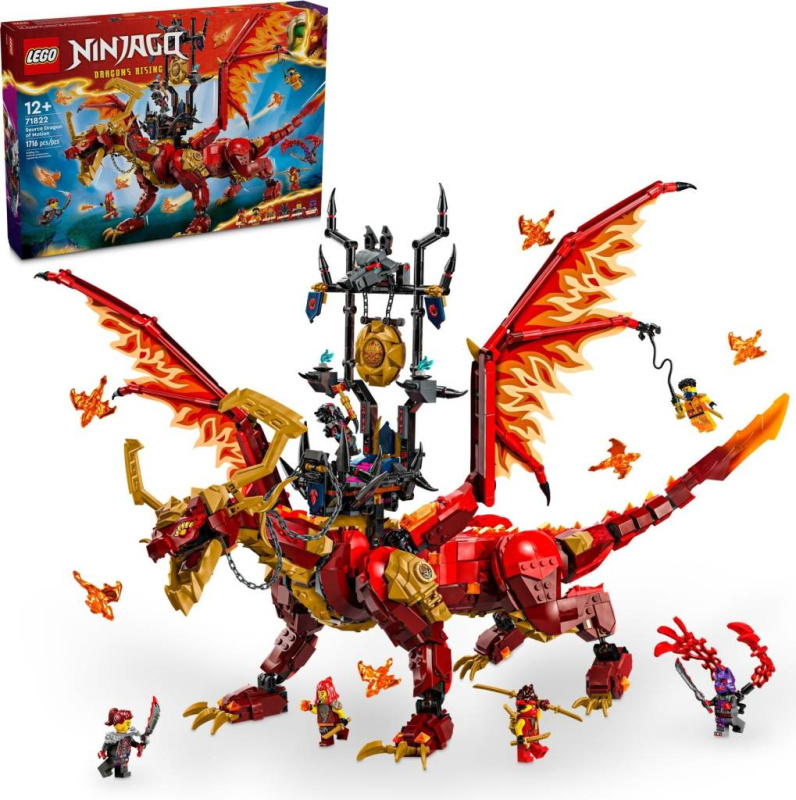 LEGO® NINJAGO 71822 Zdrojový drak pohybu