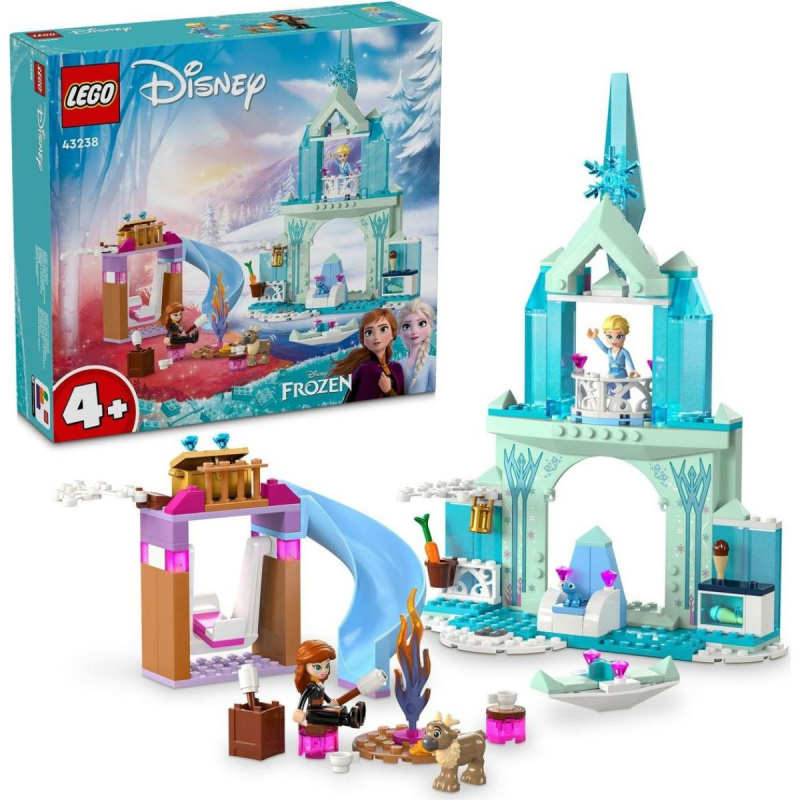 LEGO Disney Princess 43238 Elsa a hrad z Ledového království