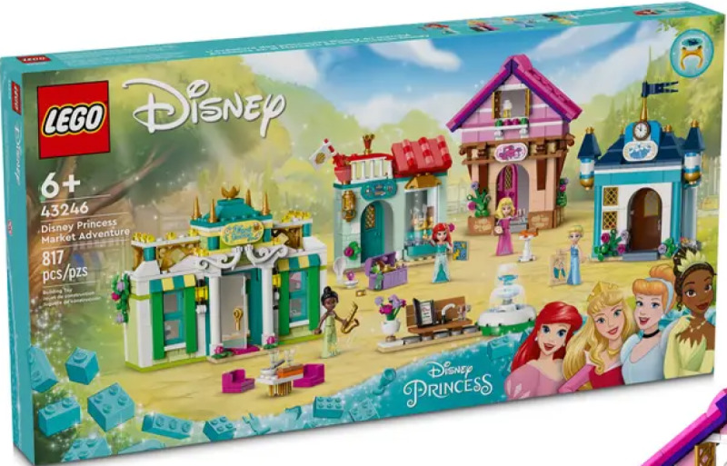 LEGO Disney Princess 43246 Trhové dobrodružství