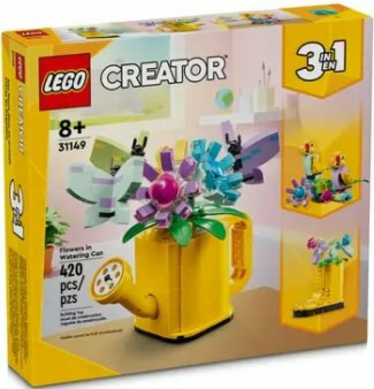 Lego creator květiny v konvi
