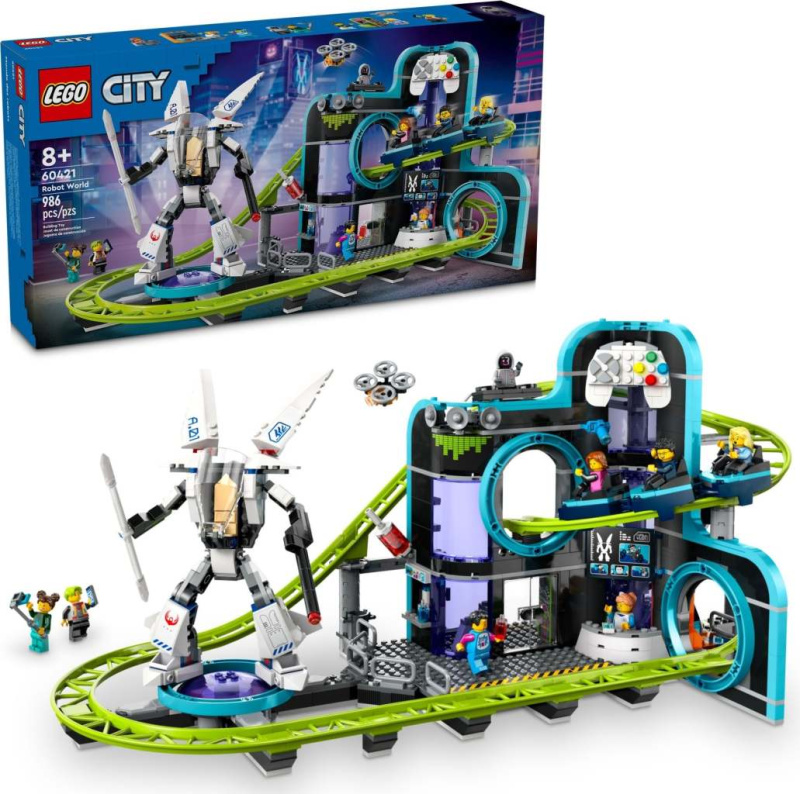 LEGO® City 60421 Zábavní park Robotický svět
