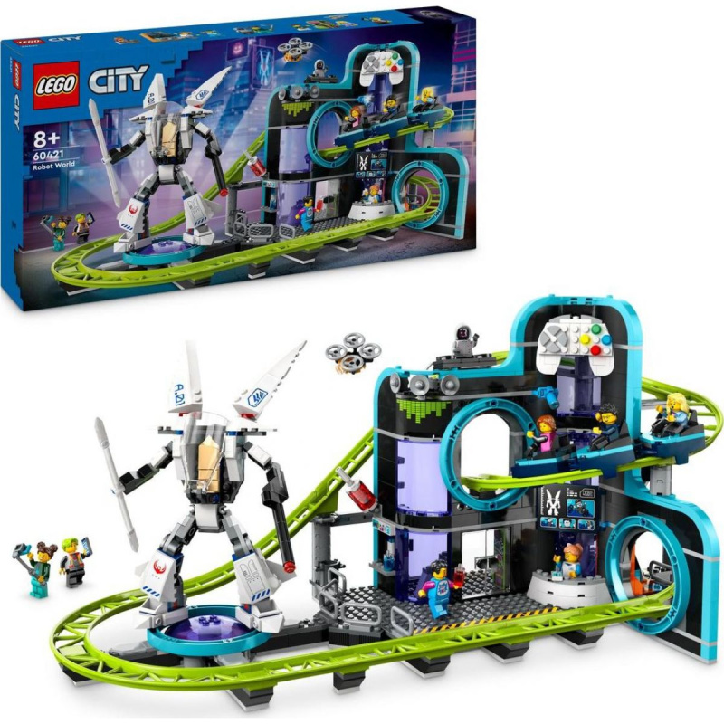 LEGO® City 60421 Zábavní park Robotický svět