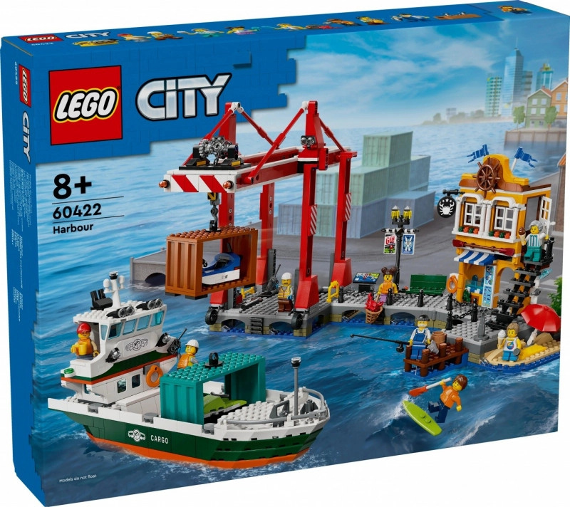 LEGO® City 60422 Přístav s nákladní lodí