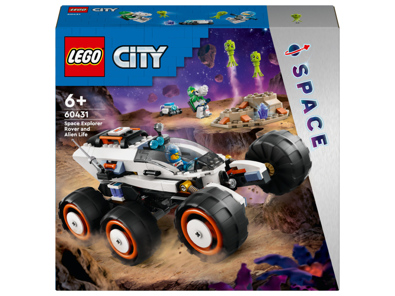 LEGO® City 60431 Průzkumné vesmírné vozidlo a mimozemský život