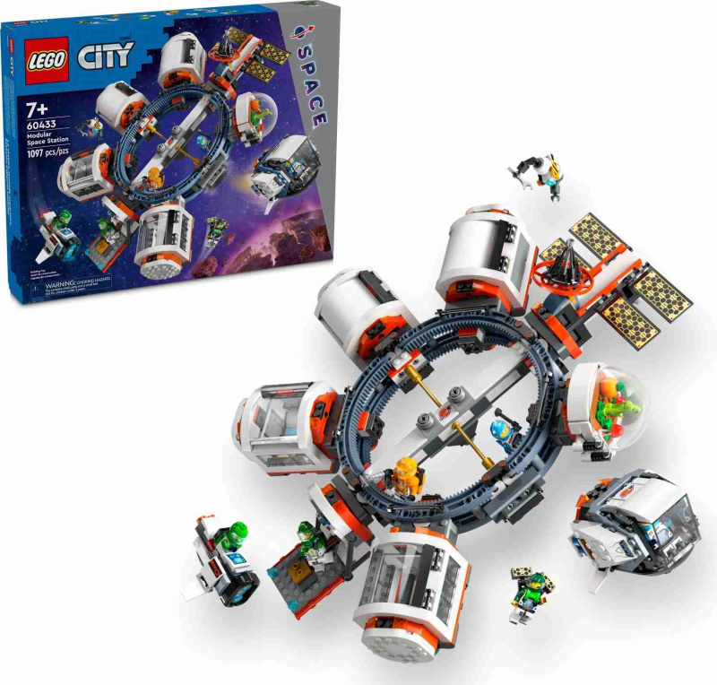 LEGO® City 60433 Modulární vesmírná stanice