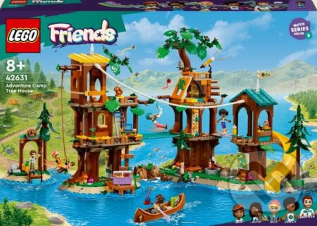 LEGO® Friends 42631 Dobrodružný tábor – dům na stromě