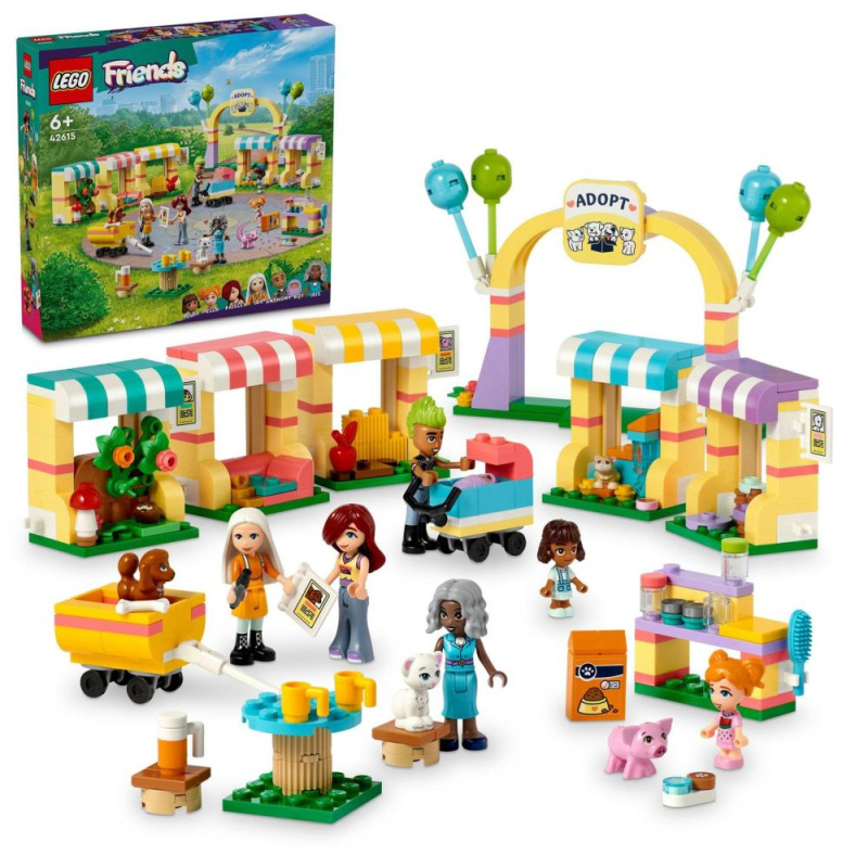 LEGO® Friends 42615 Den adopce zvířat