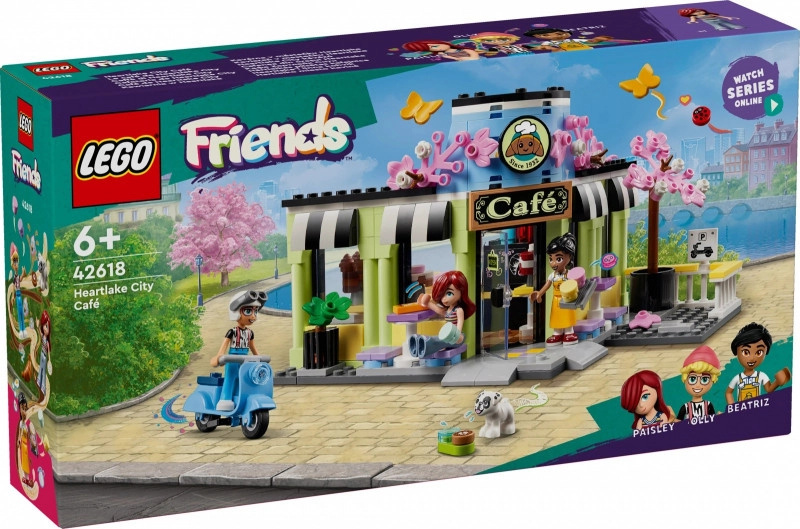 LEGO® Friends 42618 Kavárna v městečku Heartlake