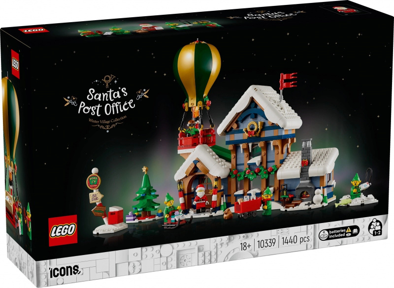 LEGO Icons Pošta Svatého Mikuláše