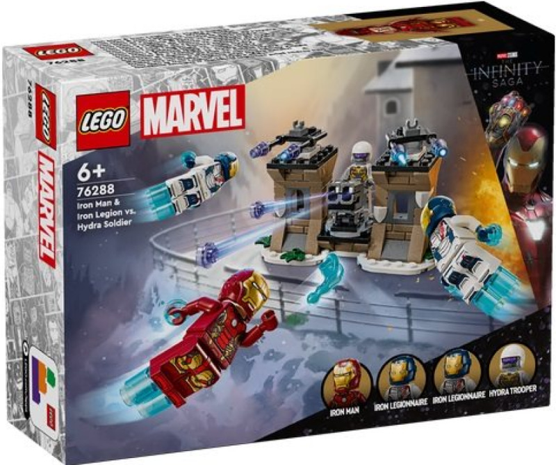 LEGO Marvel Super Heroes 76288 Iron Man a Železná legie vs. voják Hydry