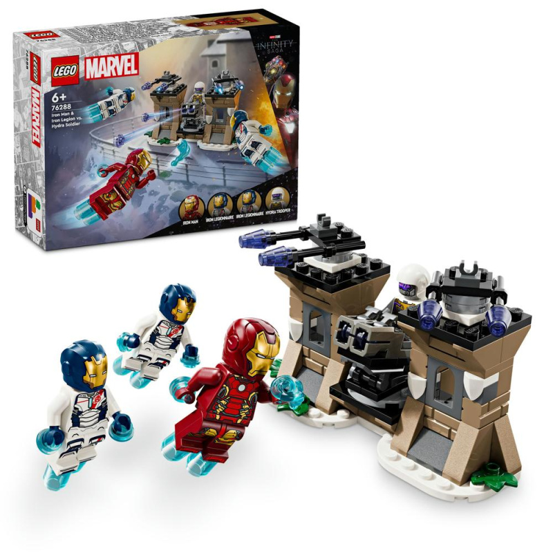 LEGO Marvel Super Heroes 76288 Iron Man a Železná legie vs. voják Hydry