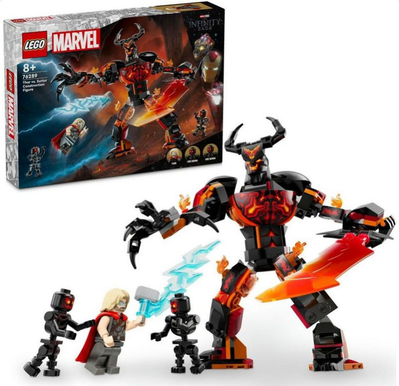 LEGO® Marvel 76289 Sestavitelná figurka: Thor vs. Surtur