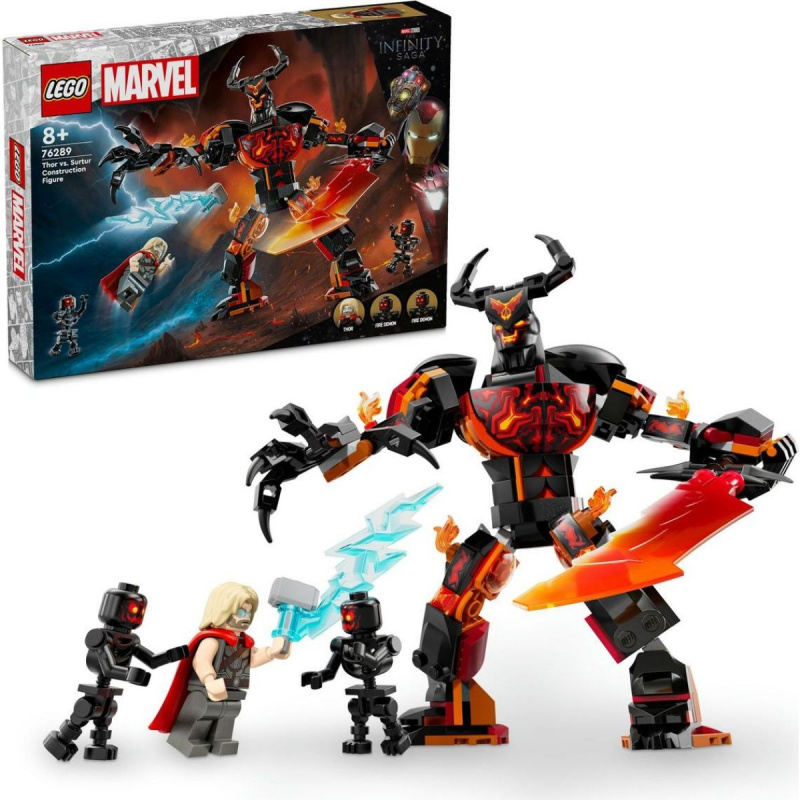 LEGO® Marvel 76289 Sestavitelná figurka: Thor vs. Surtur