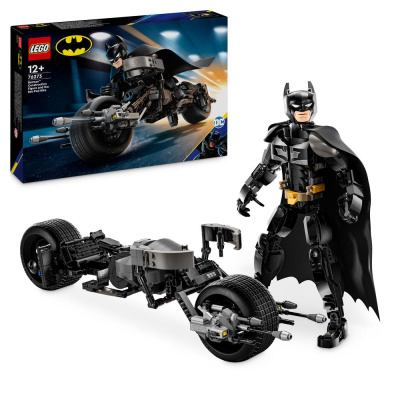 LEGO® DC Batman™ 76273 Sestavitelná figurka: Batman™ a motorka Bat Pod