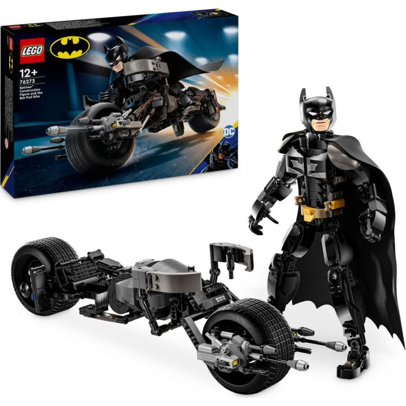 LEGO® DC Batman™ 76273 Sestavitelná figurka: Batman™ a motorka Bat Pod