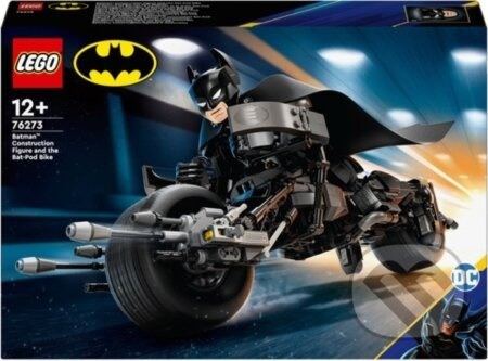 LEGO® DC Batman™ 76273 Sestavitelná figurka: Batman™ a motorka Bat Pod