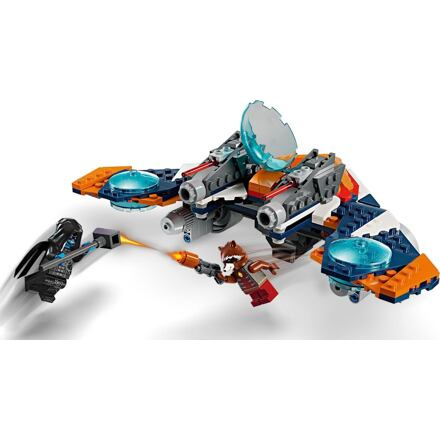 Lego Marvel Warbird Rocketa vs. Ronan