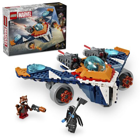 Lego Marvel Warbird Rocketa vs. Ronan
