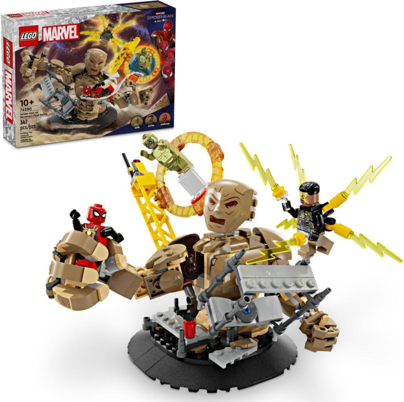 LEGO Super Heroes Spiderman vs. Sandman: konečná bitva