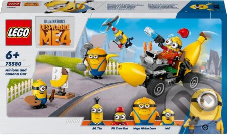 LEGO Minions 75580 Mimoni a banánové auto