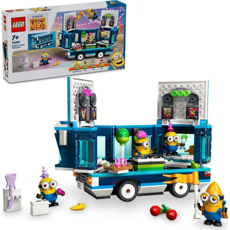 LEGO® Já padouch 75581 Mimoni a hudební párty autobus