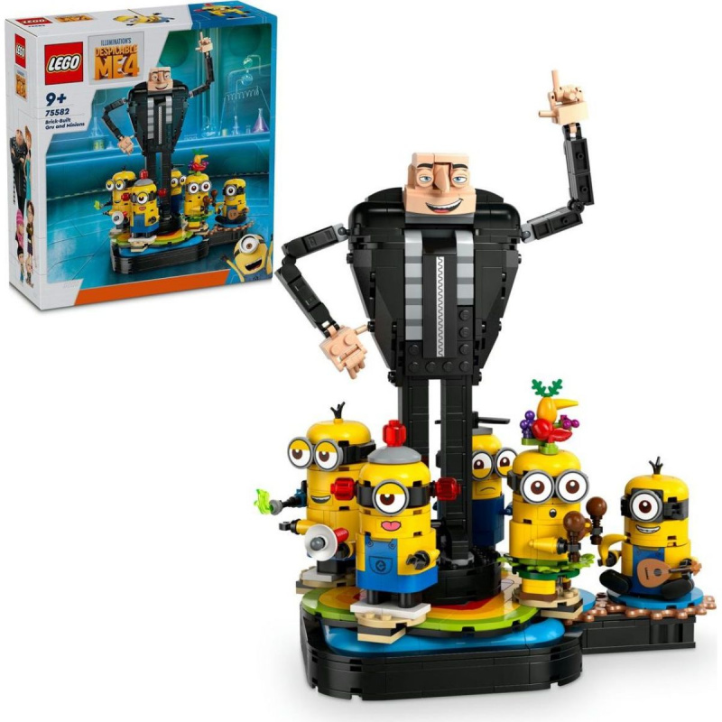 LEGO Minionki 75582 Gru a minionkové z kociek
