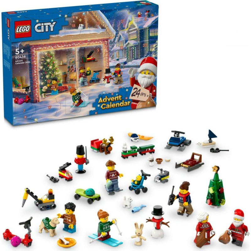 LEGO® City 60436 Adventní kalendář 2024