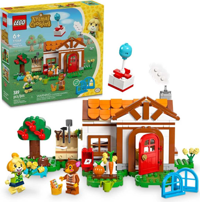 LEGO® Animal Crossing™ 77049 Návštěva Isabelle